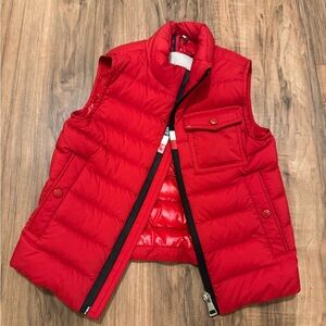 Kids Red Puffer Vest